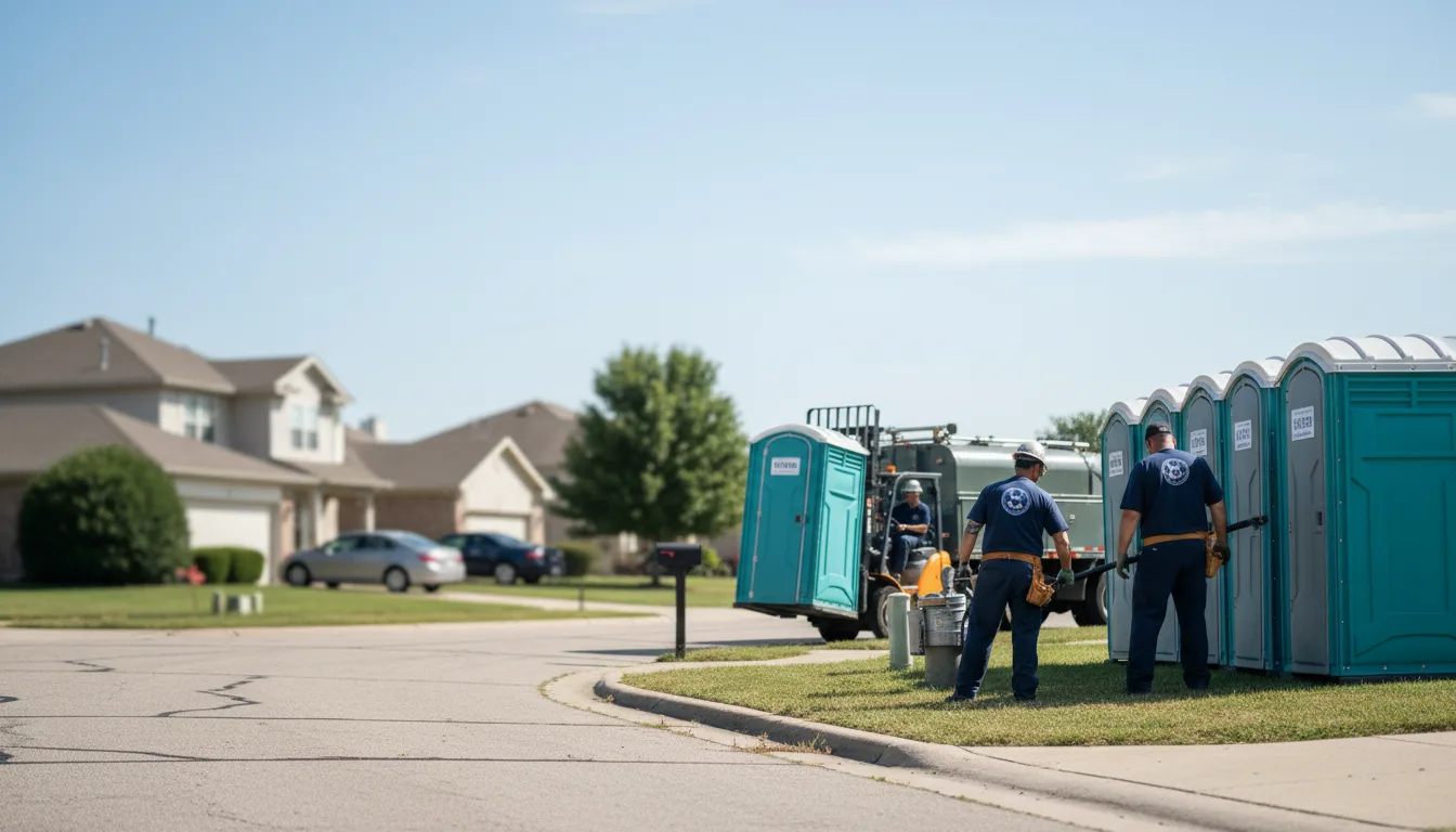 Porta Potty Rental in Grandview, TX near me